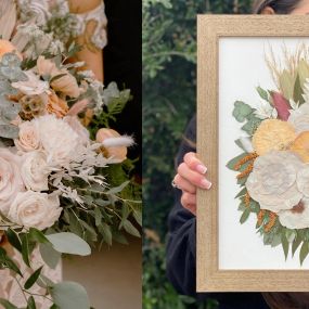 Before And After Bouquet Preservation