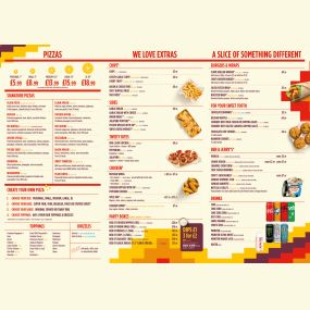 Apache Pizza PDF Menu Back