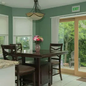 STR Behavioral Health – Bucks County: One of the dining room areas at our outpatient supportive housing program homes.