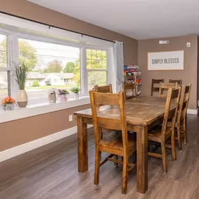 STR Behavioral Health – Bucks County: One of the dining room areas at our outpatient supportive housing program homes.