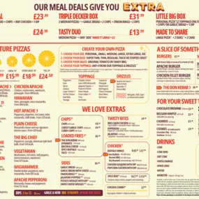 Apache Pizza PDF Menu