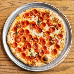 Cupping Pepperoni Pizza