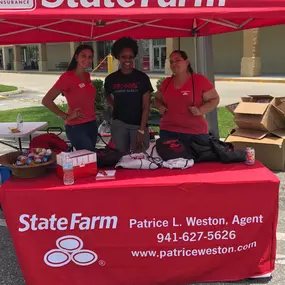 Don't stress, let Patrice Weston State Farm team handle all your insurance needs with a smile!