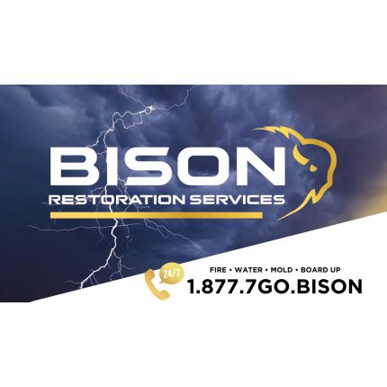 Logo de BISON Restoration Services