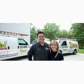 Michael and Virginia Darragh Wire Wiz Electrician Services Owners