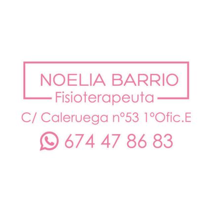 Logotipo de Fisioterapia Noelia Barrio