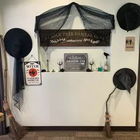 Halloween Decorations at Family Tree Dental