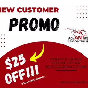 AdvANTage Pest Control New Customer Special