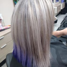 Transform your hair with our professional coloring services at Anglez Hair Design in Melbourne, FL. From vibrant highlights to seamless balayage, our colorists use top-quality products to achieve the perfect shade, leaving you with stunning, head-turning results.