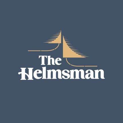 Logotyp från The Helmsman