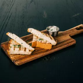 House Focaccia Bread with rosemary butter