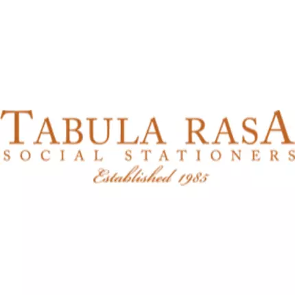 Logotyp från TABULA RASA Social Stationers