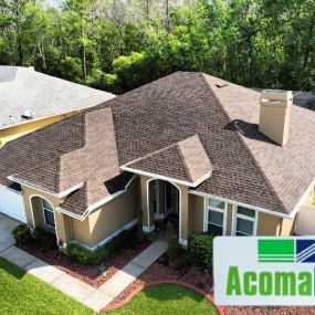 Very well done shingle roof installation. Whether you are looking for a metal, tile, shingle, or flat roof, we can do it all! Call Acoma Roofing now for a free estimate (727)733-5580