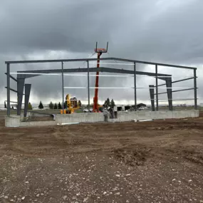 Another great build from Steel Concepts at the St. Anthony Airport in Idaho! Visit the new construction or stop by our offices at 859 S. Yellowstone Hwy Suite #302 to learn how we can assist with your next project