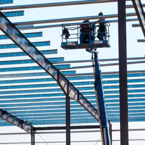 Steel Concepts Inc. delivers expert steel construction solutions, ensuring precision and safety in every project. Our team specializes in structural steel installation, utilizing advanced aerial lifts to complete high-elevation work efficiently and securely.