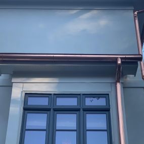 Copper Gutters and Downspouts