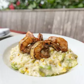 Shrimp Summer Risotto