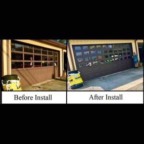 Professional garage door service technicians!