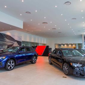 Audi Charlottesville Showroom
