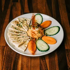 Homemade Hummus and Tzatziki