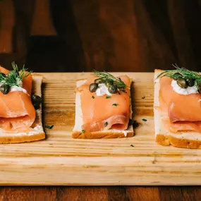 Smoked Salmon Crostini