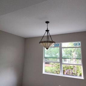 dinning room nook lighting