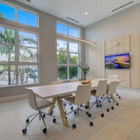 Conference Room at Everly Luxury Apartments in Naples FL