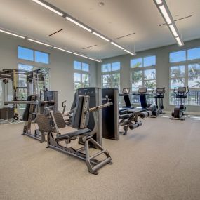 Professional Fitness Center at Everly Luxury Apartments in Naples FL
