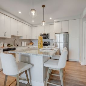 Kitchens with Designer Finishes at Everly Luxury Apartments in Naples FL