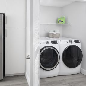 Front-Load Washers and Dryers Included at Everly Luxury Apartments in Naples FL