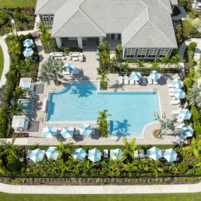 Heated Resort-Style Pool at Everly Luxury Apartments in Naples FL