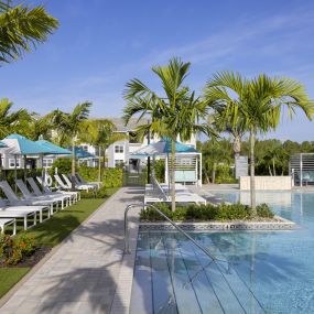 Heated Resort-Style Pool at Everly Luxury Apartments in Naples FL