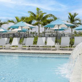 Resort-Style Pool at Everly Luxury Apartments in Naples FL