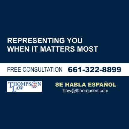 Logo from Thompson Law