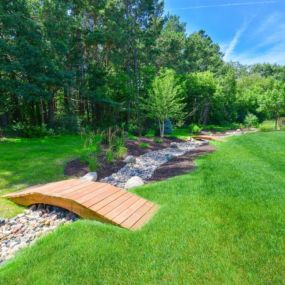 creek beds are the perfect low maintenance landscape