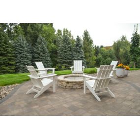 enjoy your summer nights with a paver patio and fire pit