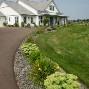 Did you know that along driveways and sidewalks are considered heat zones? Weeds tend to thrive in these places while grass tends to struggle. Instead, try a fresh garden bed to keep weeds down and boost your curb appeal!