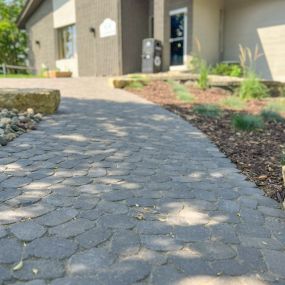 These stone pavers are the perfect addition to any landscape project