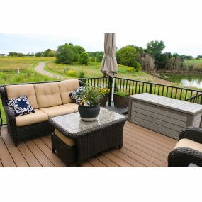 enjoy the view from a custom composite deck