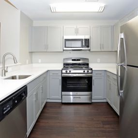 Fully Equipped Kitchens at The Kentshire Senior Apartments in Midland Park NJ