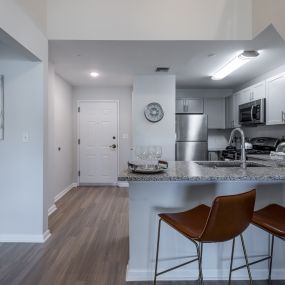 Fully Equipped Kitchens at The Kentshire Senior Apartments in Midland Park NJ