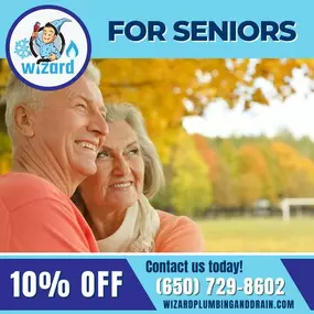 Seniors, enjoy a special discount on our services!