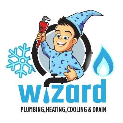 Logo van Wizard Plumbing, Heating, Cooling and Drain