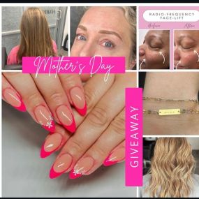 Mother’s Day Giveaway! 
We are teaming up to gift one mom with the ultimate beauty package valued at over $500! 
How to Enter:
- Follow @buffalobeautybrowsandbody @beauty.babes.wny
@fusionsalonbuffalo
@alchemist_linkx
@nailsbykelly_716
@hardt.hue.hair.co
- Tag 3 moms, bonus entry for each additional! 
- Share to your story and tag @buffalobeautybrowsandbody
Winner will Receive:
- $100 Gift Certificate to @buffalobeautybrowsandbody
- 1 Radio Frequency Face Lift Treatment by @beauty.babes.wny
- 1 