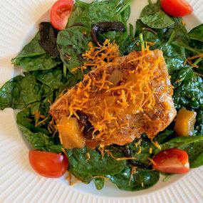 Roasted Salmon Salad  - The Fairhope Inn