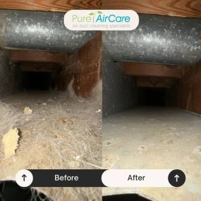 Say goodbye to hidden dust and hello to clean, fresh air! Contact us today to schedule your air duct cleaning service and experience the difference! www.pureaircareusa.com