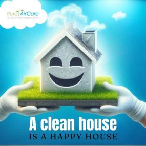 Say hello to a happier home! Ensure your house is clean and fresh by having your air ducts cleaned today. Visit our website for an instant quote! www.pureaircareusa.com