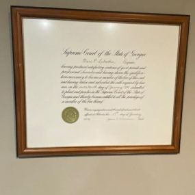 Marc P Lubatkin Esq., admitted to the Bar of the Supreme Court of State of Georgia