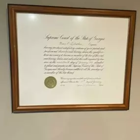 Marc P Lubatkin Esq., admitted to the Bar of the Supreme Court of State of Georgia