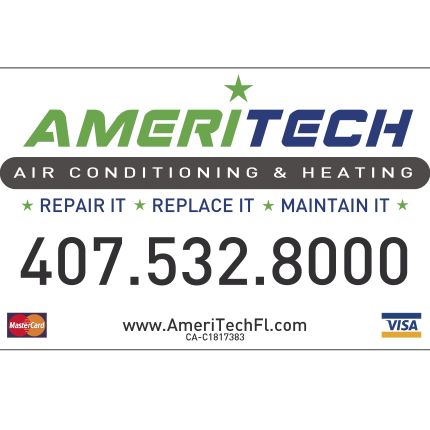 Logotyp från AmeriTech Air Conditioning and Heating